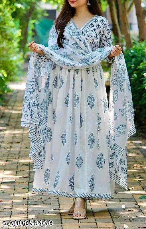 Anara kali kurti and dupatta