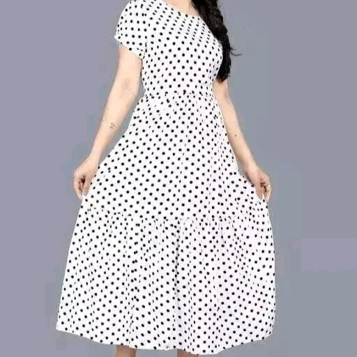 Polyster/Crepe fabric-Kurti Aanarkali