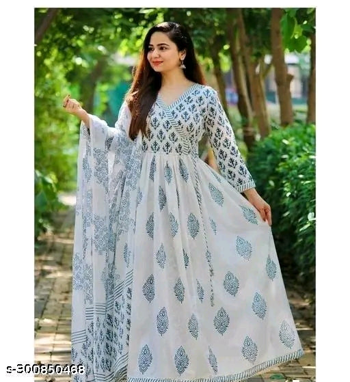 Anara kali kurti and dupatta
